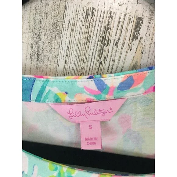 Lilly Pulitzer Size Small Catch The Wave Lula Dress Holy Grail HTF - Picture 6 of 16